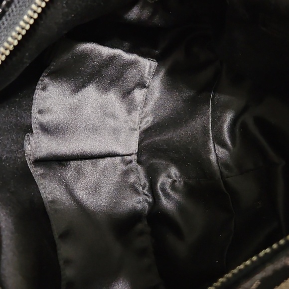 Coach EUC Y2K Signature Jaquard Hobo Shouldet Bag With Coach Carriage Charm - Picture 11 of 11